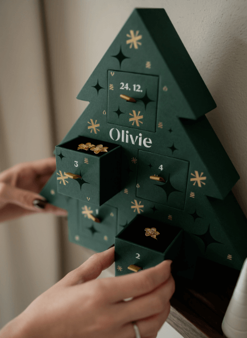 Adventní kalendář Olivie